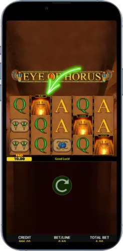 Eye of Horus Gewinnlinien