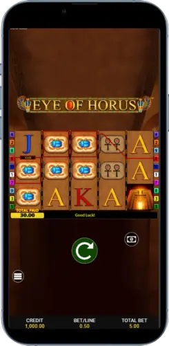 Eye of Horus Gewinnrunde